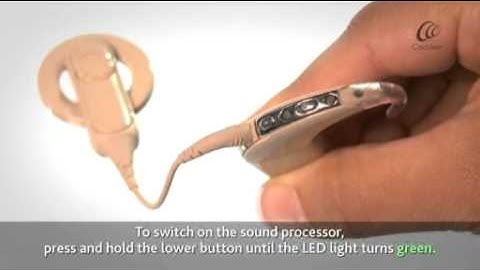 Turning the Sound Processor On and Off (Simple User Interface)