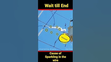 |High Voltage wire Creates Spark😳||Deadly lines| #shorts #shortvideo #factsinhindi #viralvideo