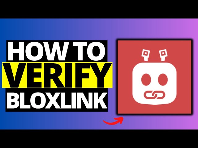 Bloxlink  How to Verify on Mobile 