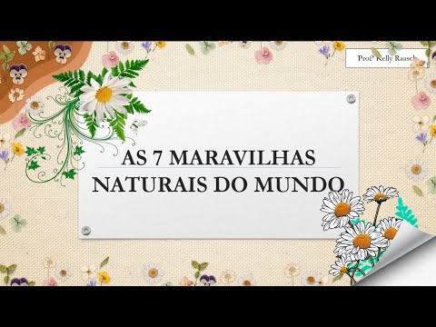 Vídeo: As Sete Maravilhas Naturais da América do Sul