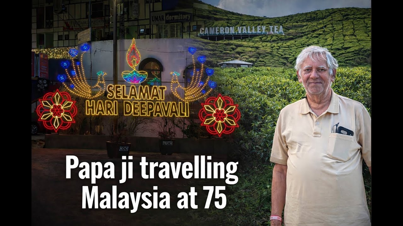Diwali in Malaysia?! 🇲🇾 | KL to Cameron Highlands Road Trip with Papa ji