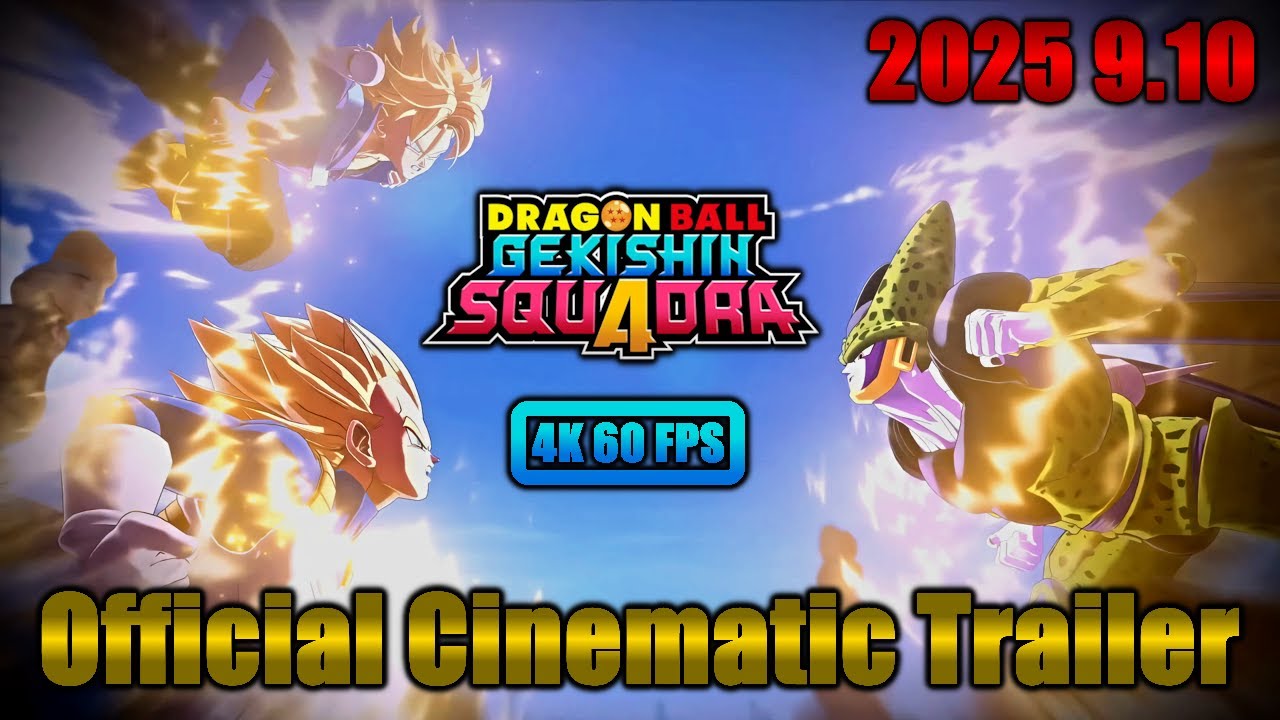 Trailer oficial de Dragon Ball Gekishin Squadra em destaque