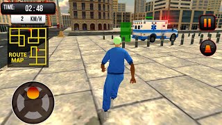 Trình Mô phỏng bác sĩ lái Xe cứu thương khẩn cấp | Emergency Ambulance Driving Doctor Simulator screenshot 1