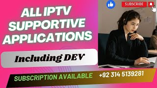"Explore All Supported Applications and Subscription of IPTV"| Including DEV IPTV player screenshot 3