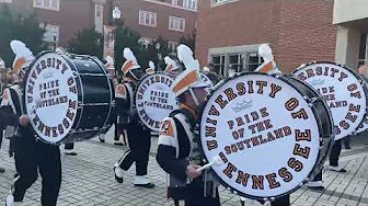 Pride of the Southland Band - March to the Stadium 9/17/22 UTK vs Akron