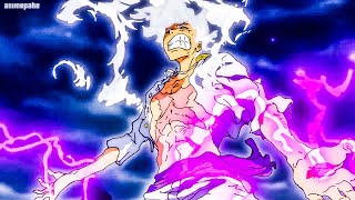 Luffy is not afraid to death in Gear 5 l 4K l 60FPS Luffy Vs Kaido - One piece Episode 1072 English