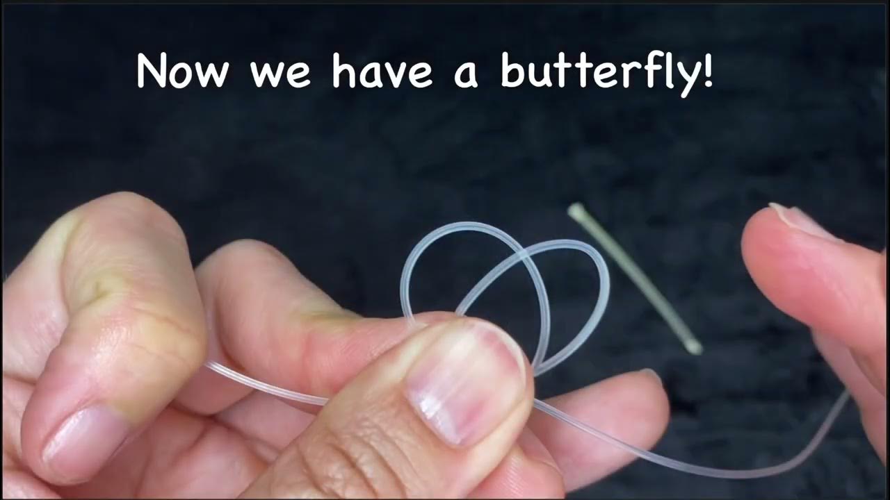 How to change harp string (the knots) - YouTube