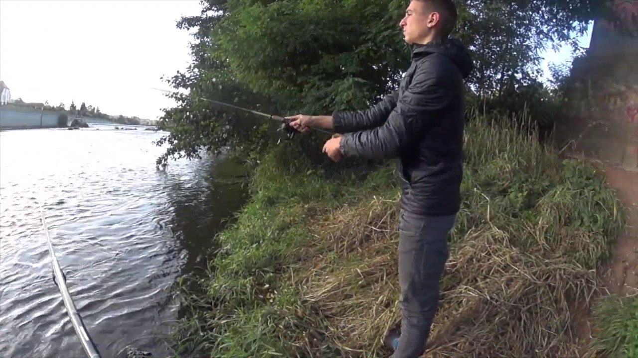 Angeln an der Saar und am Stockweiher in Frankreich