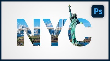 Incruster une image dans un texte avec Photoshop (simple et facile)