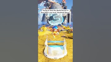 Trying to beat the world record in Astro Bot’s new level ‘Handhold Havoc’!