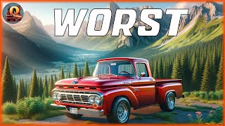 20 Worst American Pickup Trucks of the 1960s That Everyone Hates