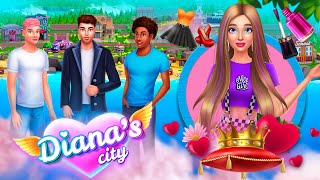 Diana's city - fashion and beauty. Game for girls. Lady Diana (ads 3) screenshot 5