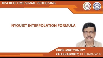 Nyquist Interpolation Formula