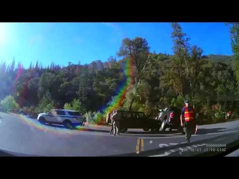 car wreck, el portal, hwy 140 7.15.16