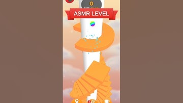 Helix jump ASMR level....#gaming #shorts #mobilegame #androidgames