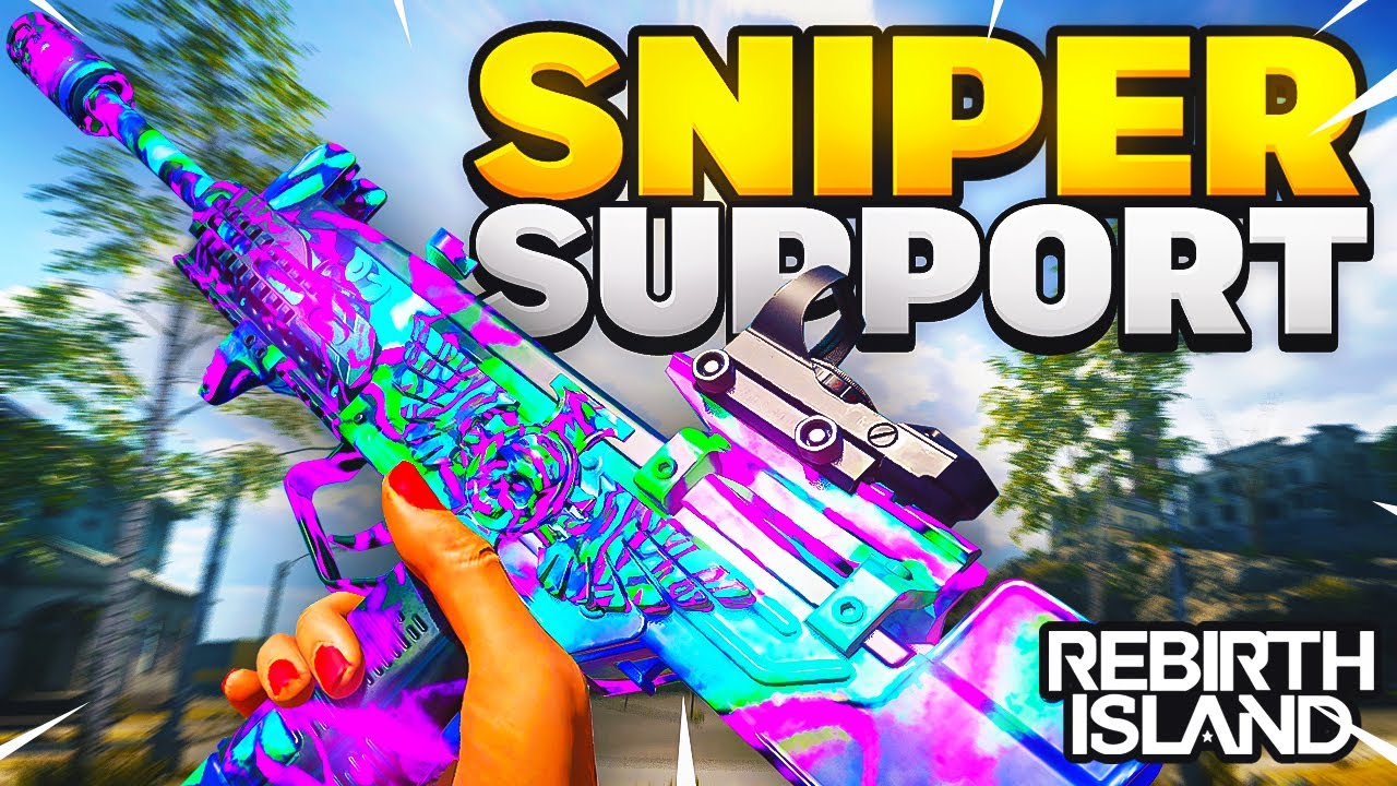 My Favorite Sniper Support Class for Rebirth Island Warzone [Best WSP 9 Sniper Support]