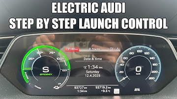 HOW TO USE LAUNCH CONTROL IN ANY ELECTRIC AUDI