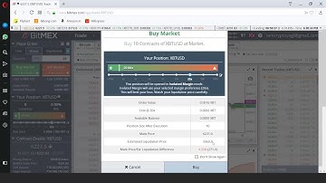 Placing Market Buy &  Sell Orders in BitMex -Trading Tutorial (Hindi)