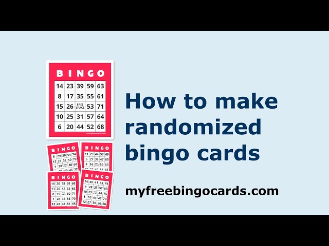 How to make randomized bingo cards - YouTube bingo-card-maker-wordmint