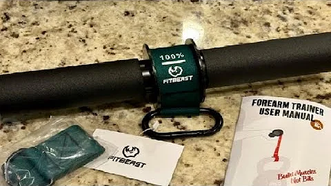 FitBeast Forearm Strengthener & Forearm Exerciser, Wrist Roller with Thicker Handle Review