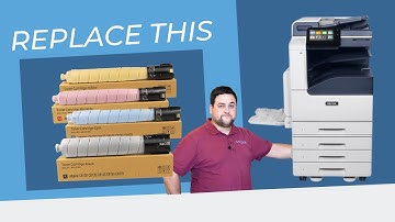 How to quickly replace the toner on you Xerox machine: AltaLink B8100s and C8100s