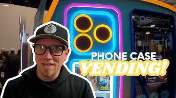Custom Case Vending Machine CaseBot! Custom cases for iPhone and Samsung