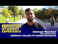 A SUCCESSFUL STUDENT EXPERIENCE