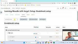How do I import grades in Moodle?