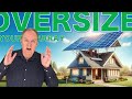 Solar array oversizing  all the benefits and considerations