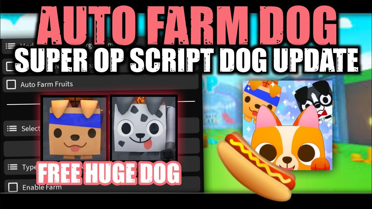 Dog script. Pet simulator x dog.