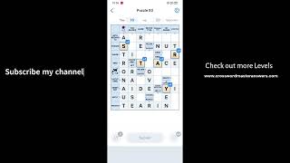 Crossword Master Level 93 Answers | Crossword Master Puzzle 93 Actualización