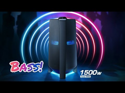 Samsung MX-T70 Sound Tower High Power Audio 1500W | Bass Sound Test!🔥