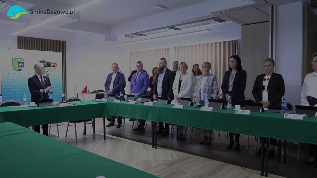 Pierwsza sesja Rady Gminy Dygowo kadencji 2024 2029. Wójt i Rada Gminy w Dygowie zaprzysiężeni