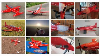 6s FMS Pilatus PC-21 new, damaged, repaired, totaled, 3× repaired, 4s to 6s