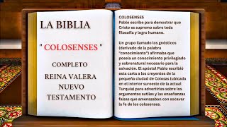ORIGINAL: LA BIBLIA " COLOSENSES " COMPLETO REINA VALERA NUEVO TESTAMENTO