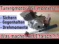 Tuningmotor RZT montieren, sichern, Drehmomente