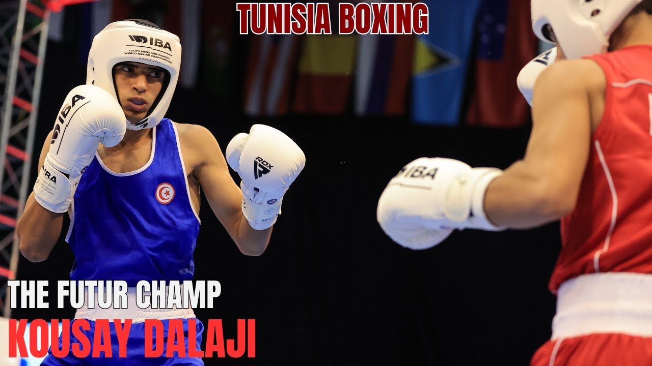 KOUSSAY DALAJI (TUN) VS SOSA RAMOS YANDEL (PUR) : IBA Youth World Boxing Championships #boxing #iba