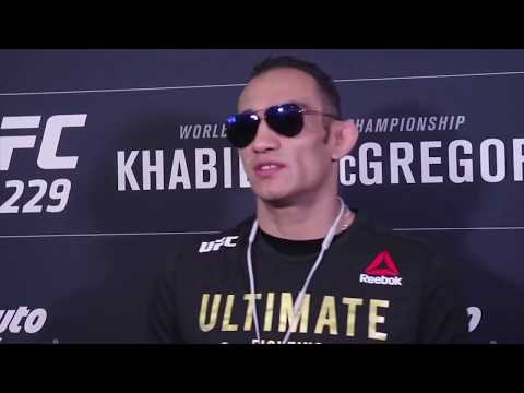 Tony Ferguson is a Ninja Turtle