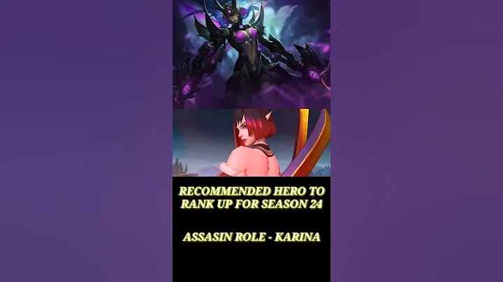 TOP 5 HERO TO RANK UP FOR SEASON 24 #MLBBshorts#MLBBrank