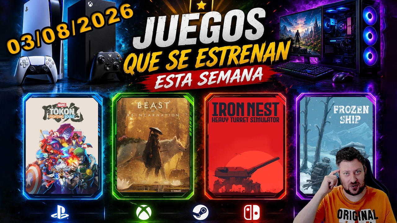 LOS JUEGOS DE LA SEMANA 03/08/2026 episode artwork