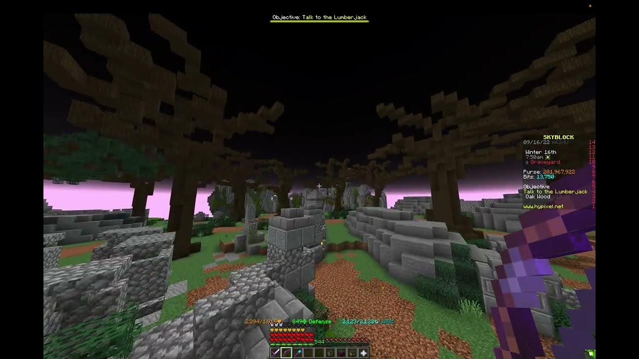 POV gem runeHypixel skyblock YouTube