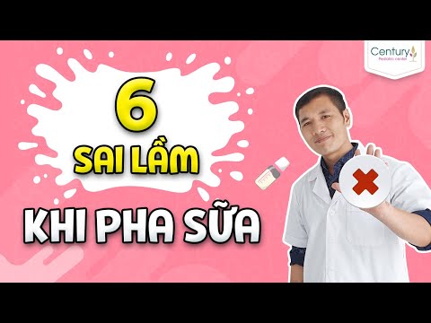 Video: Cách Pha Loãng Sữa Công Thức Cho Trẻ Sơ Sinh