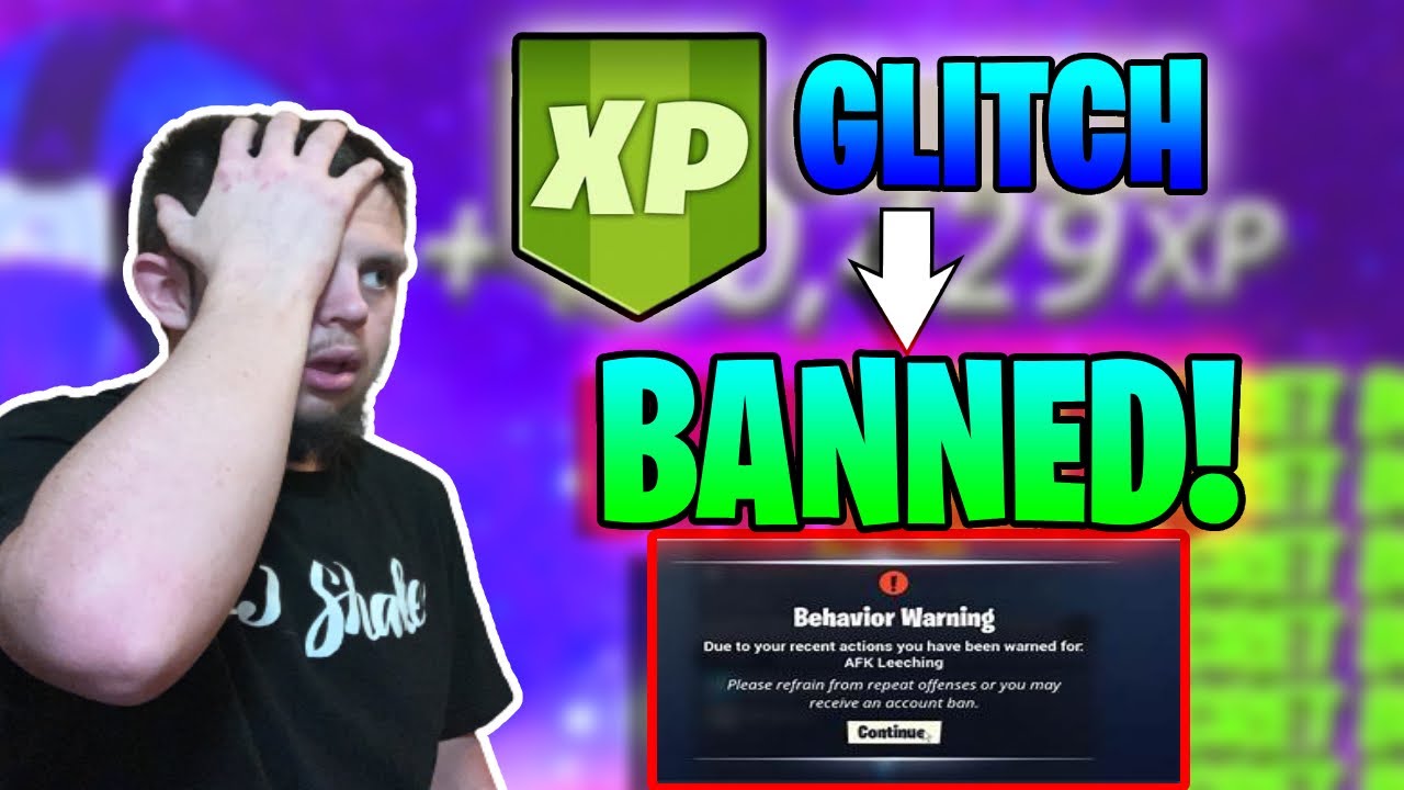 Are XP glitches in Fortnite bannable?