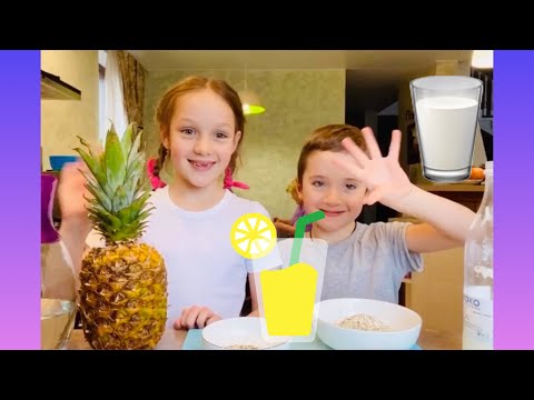 Wideo: Koktajl Bananowo-ananasowy