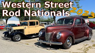 Western Street Rod Nationals 2023  NSRA Car Show In Bakersfield