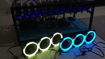 12 GPU 1050Ti Mining Ethereum Rig (year 2018 rig)