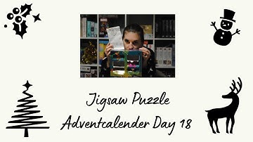 🎄 Jigsaw Puzzle Advent Calendar 2022 – Day 18 Timelapse Build