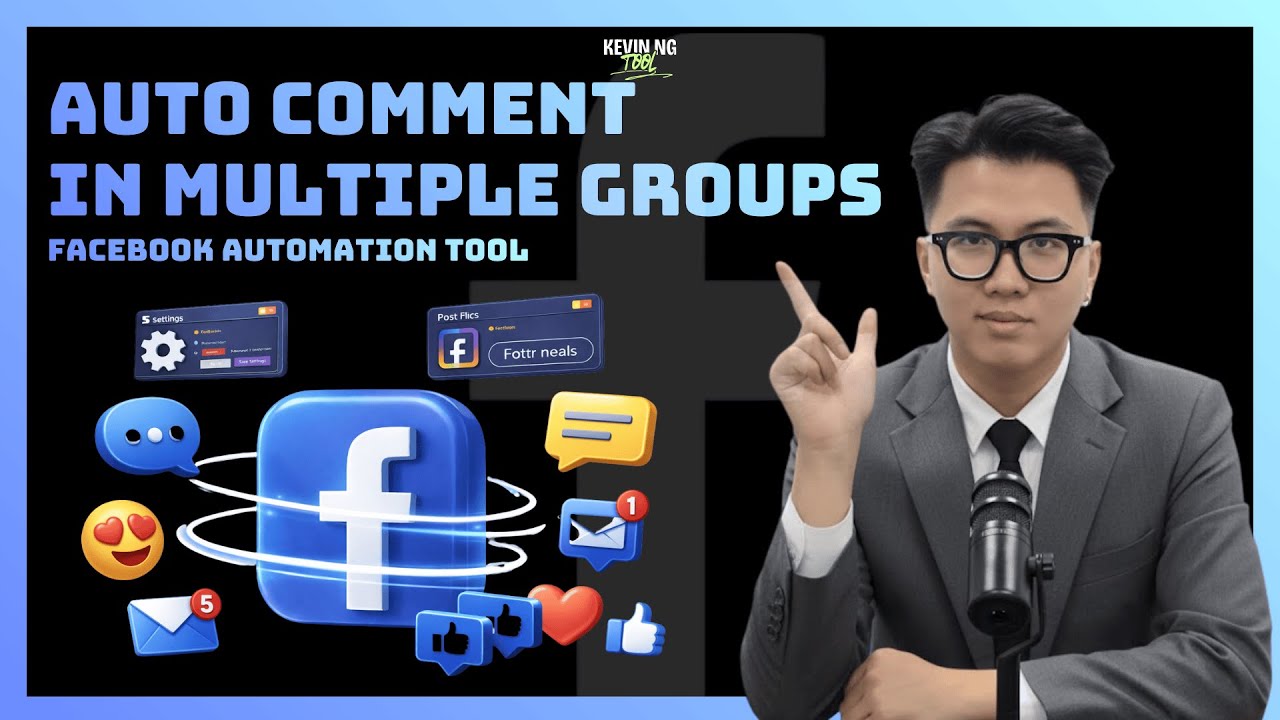 Как автоматически оставлять комментарии в нескольких группах Facebook — инструмент автоматическог...