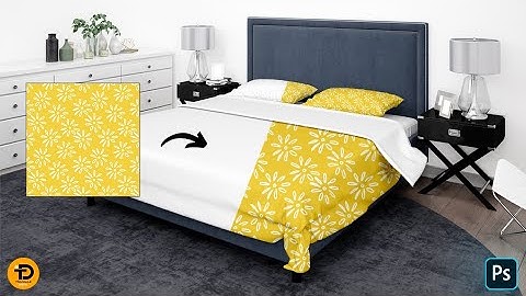 How To Create Bedsheet Mockup In Photoshop 2025 | Bedding Mockup Adobe Photoshop Tutorial