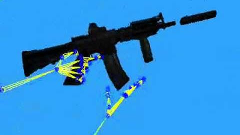 Cod4 like m4a1 on DMG anims (PREVIEW)